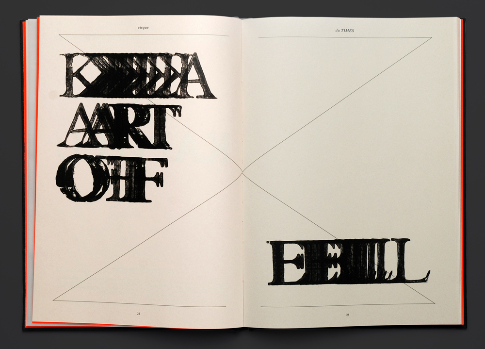 Cirque du Times, Book