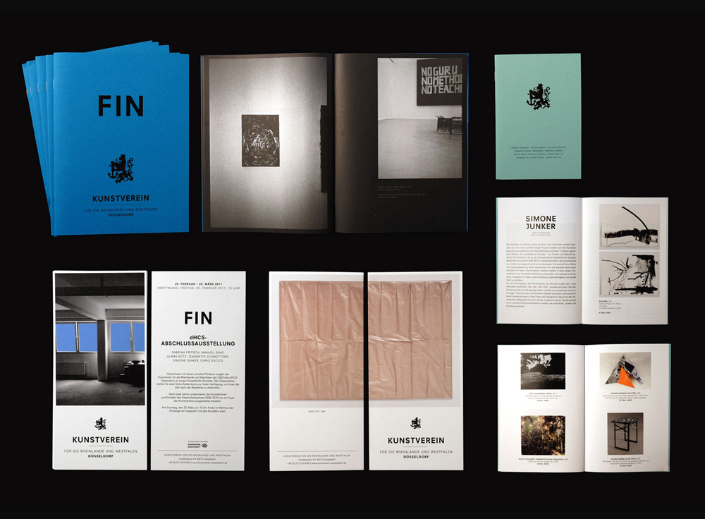 Kunstverein Düsseldorf, Various printed matter