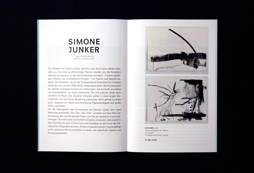 Kunstverein Düsseldorf, Various printed matter