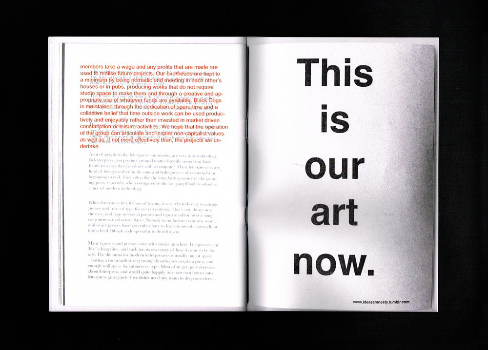 Hack a book, Booklet