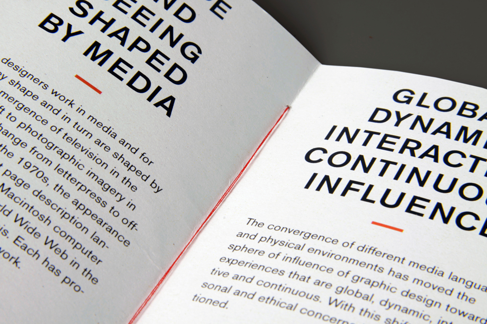 Central Saint Martins, Various booklets