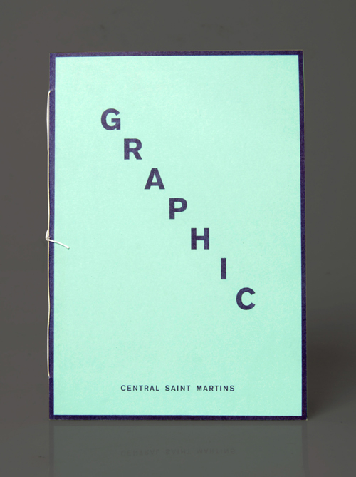 Central Saint Martins, Various booklets