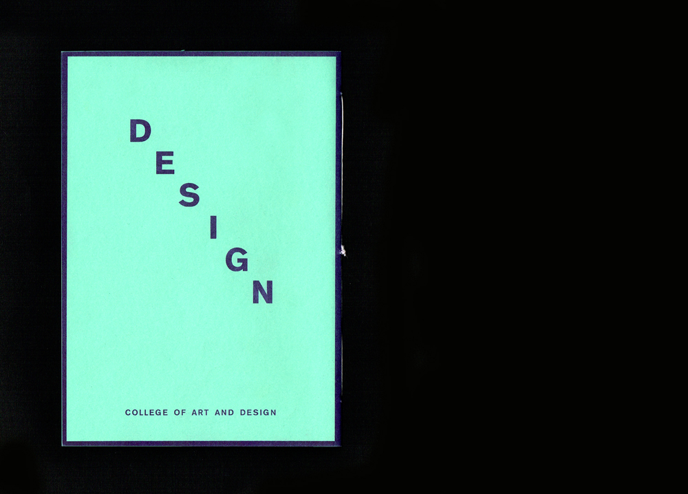 Central Saint Martins, Various booklets