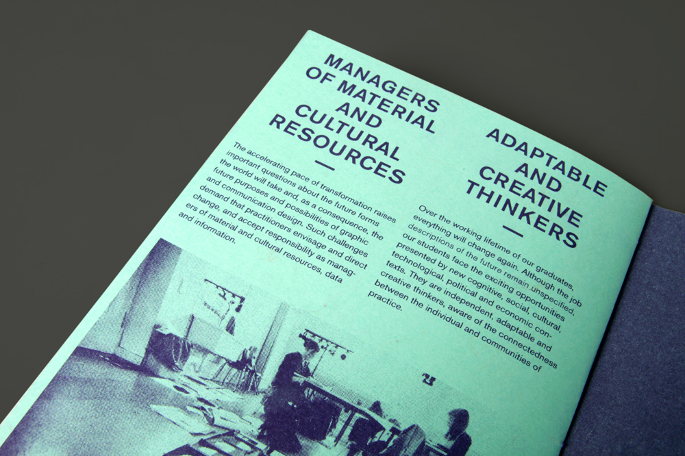 Central Saint Martins, Various booklets