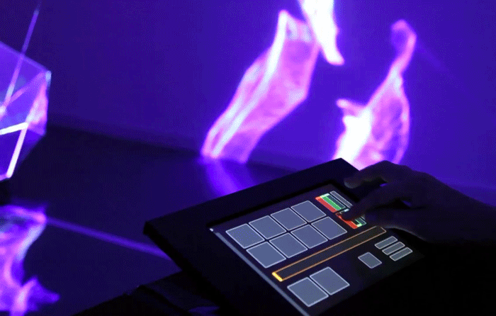 Kantico, Intermedial room staging