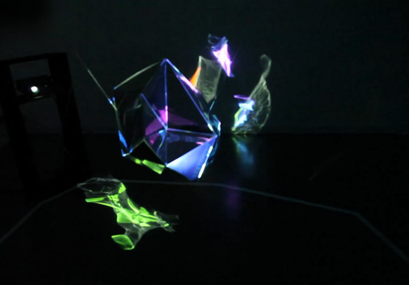 Kantico, Intermedial room staging