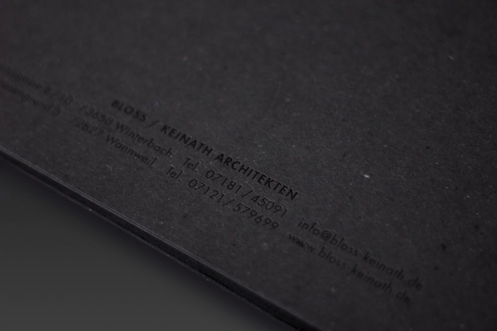 Bloss / Keinath Architekten, Corporate Identity