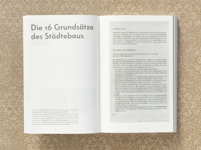 Planstadt Eisenhüttenstadt, Book