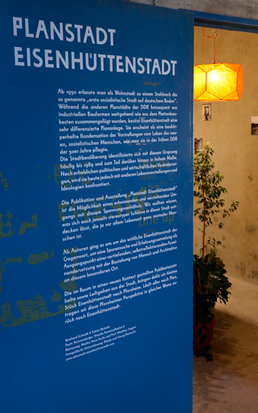 Planstadt Eisenhüttenstadt, Exhibition