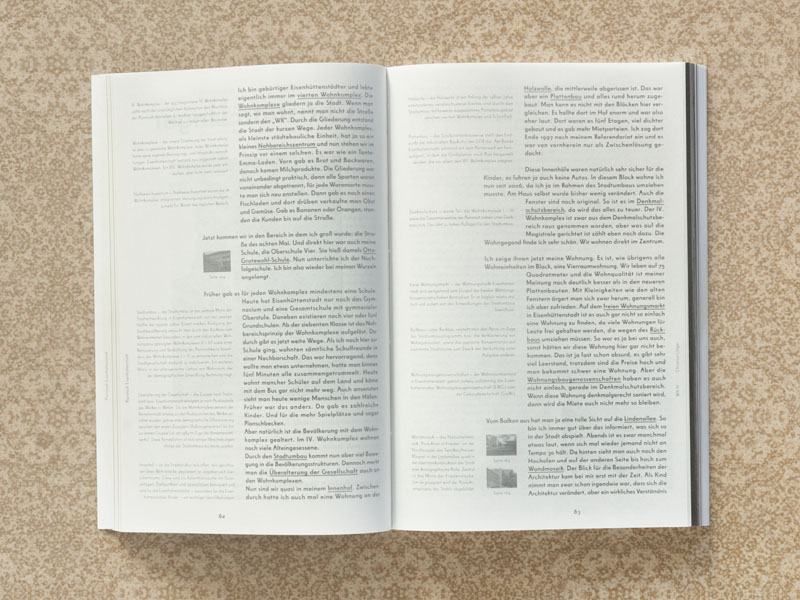 Planstadt Eisenhüttenstadt, Book