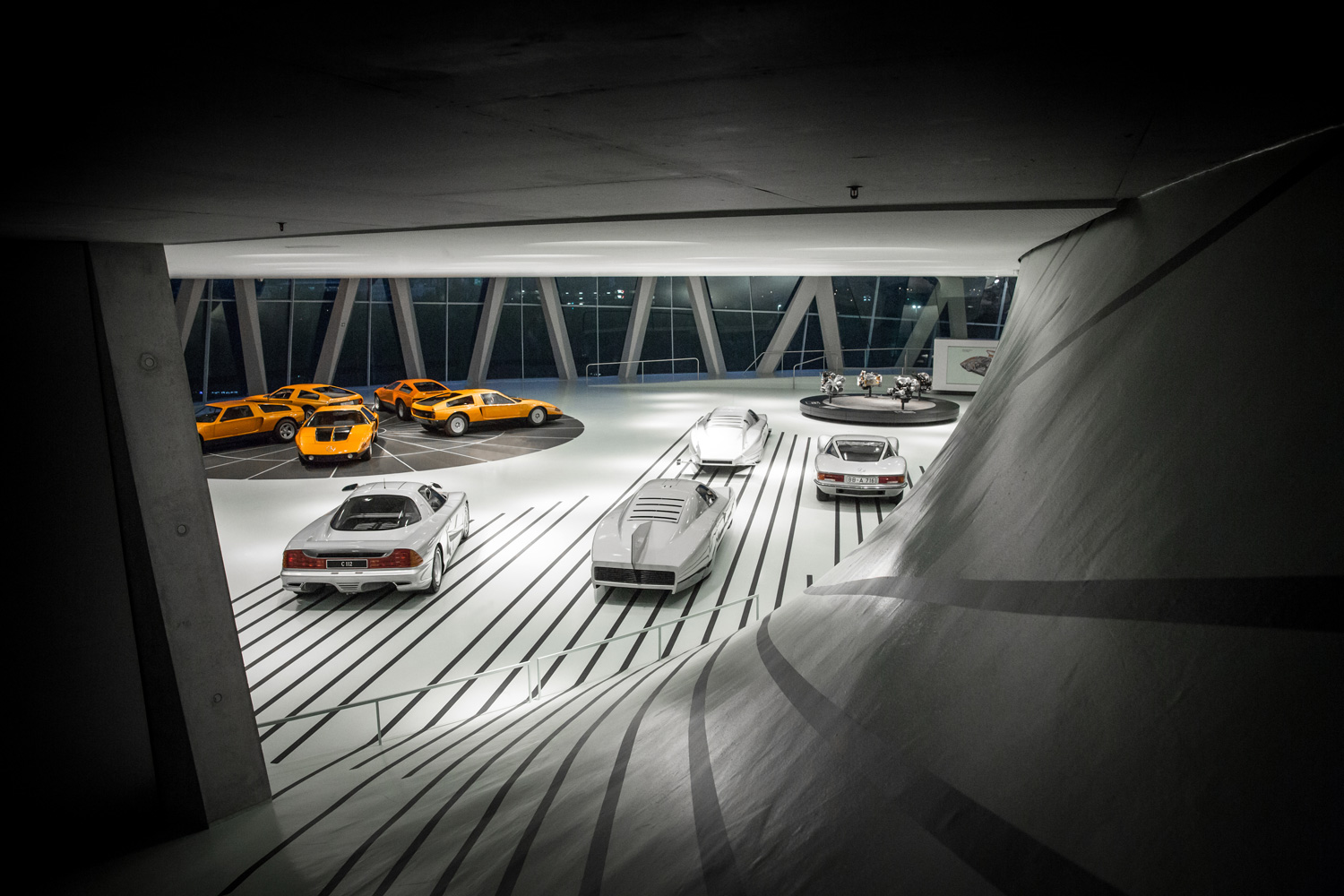 Mercedes-Benz C111, Exhibition