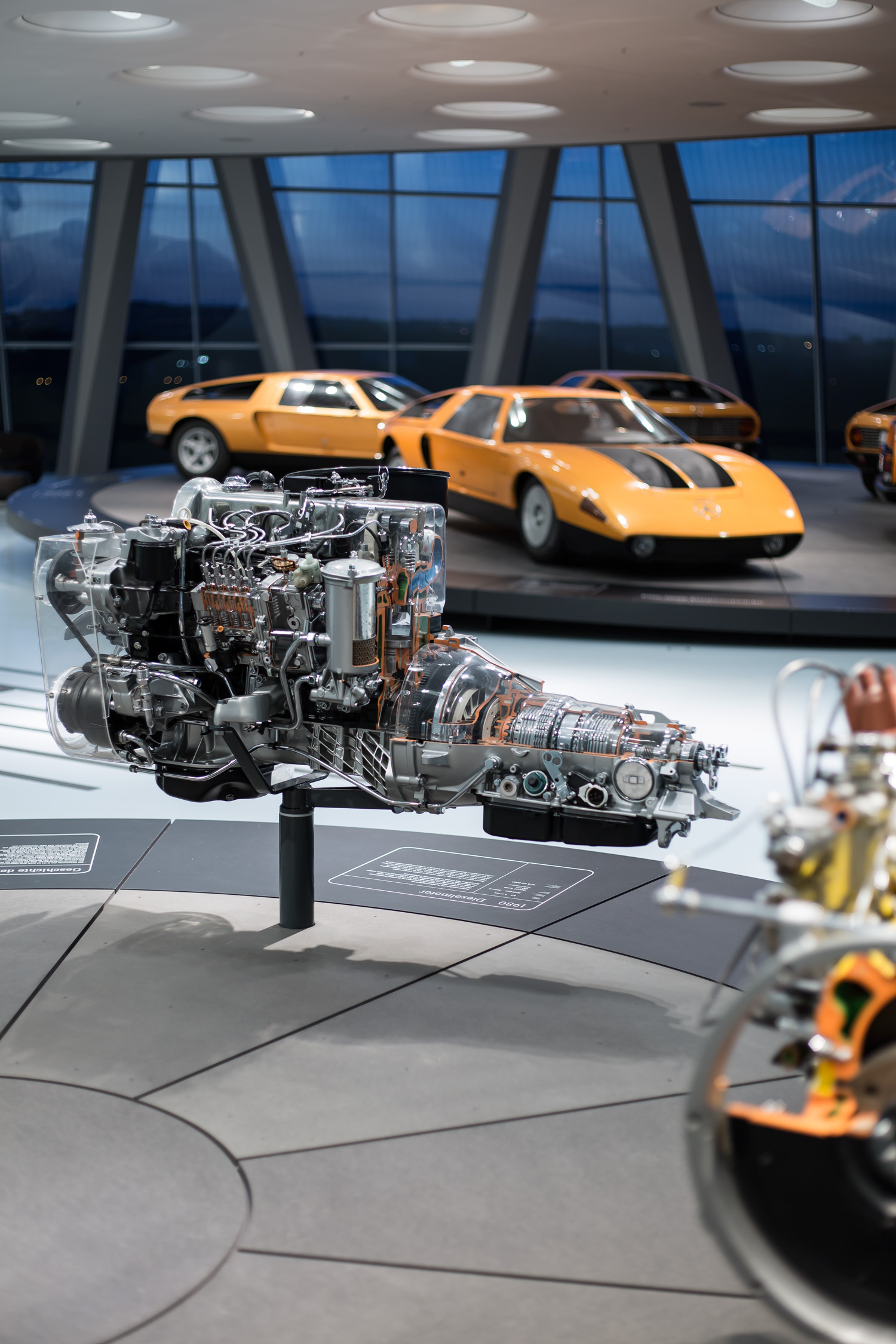 Mercedes-Benz C111, Exhibition