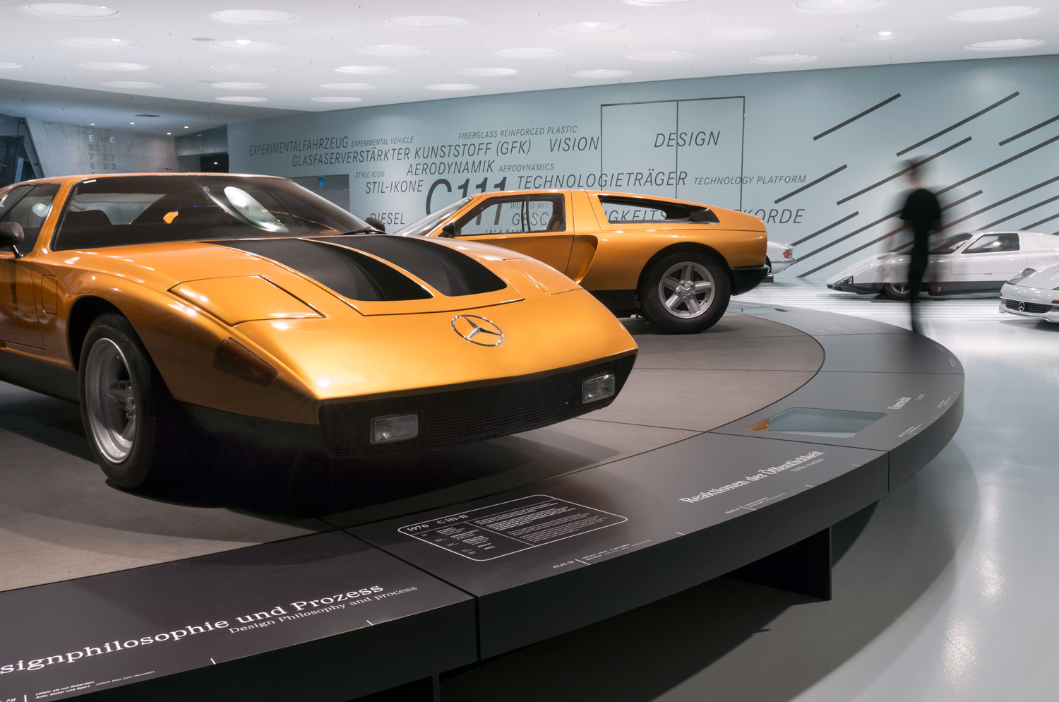 Mercedes-Benz C111, Exhibition